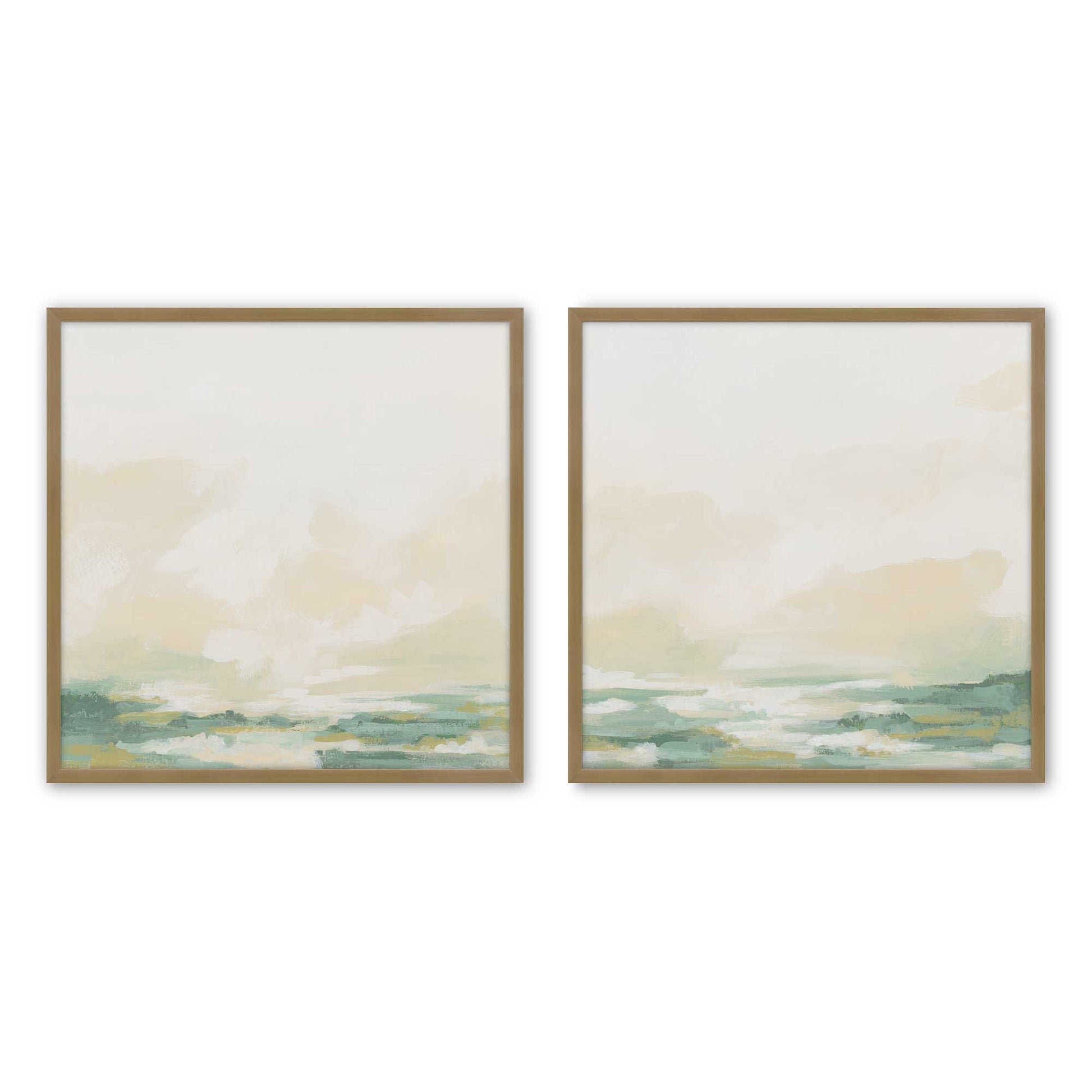 [Color:Brushed Gold], Picture of art in a Brushed Gold frame