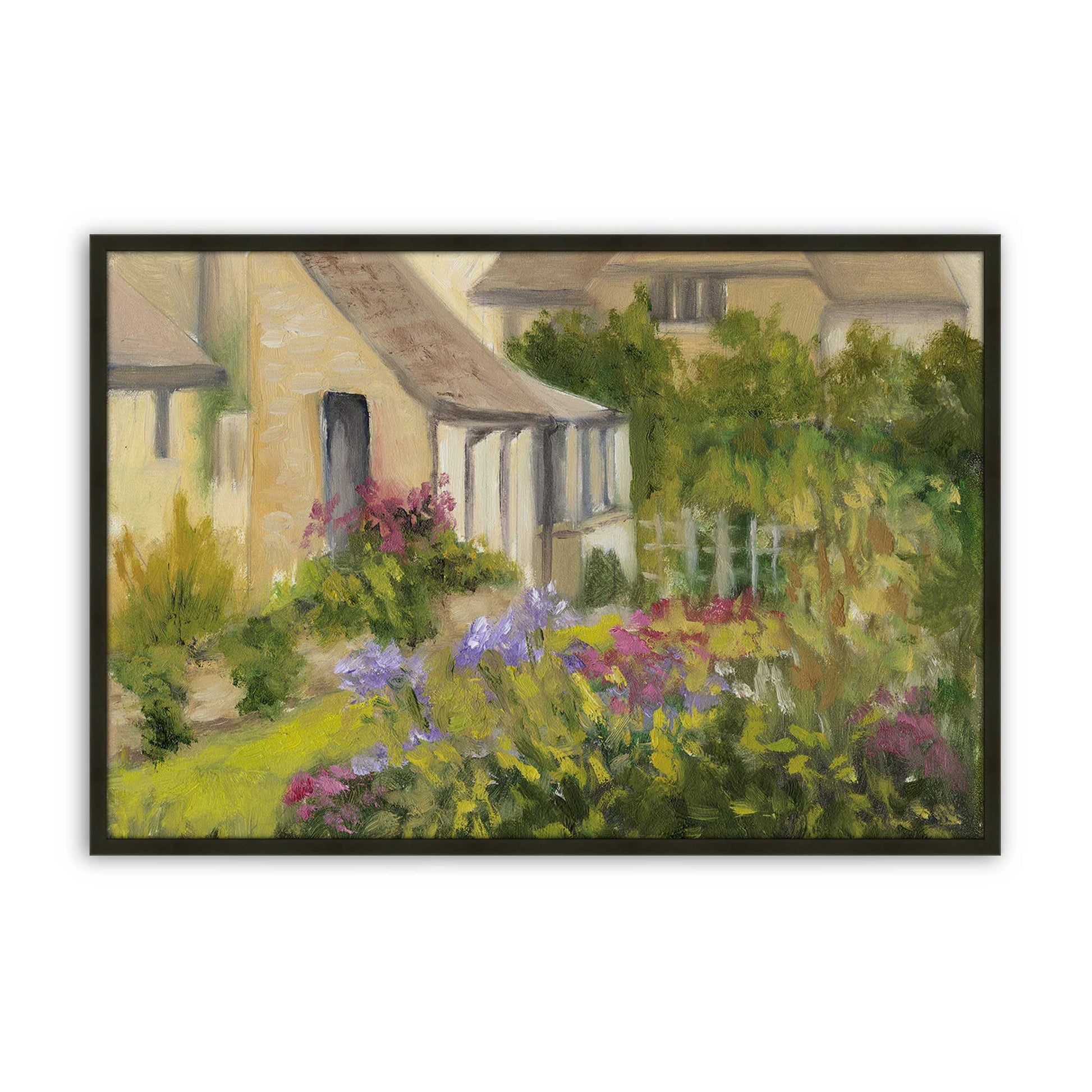 [Color:Satin Black], Picture of art in a Satin Black frame