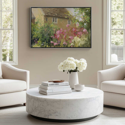 Picture of art in a room