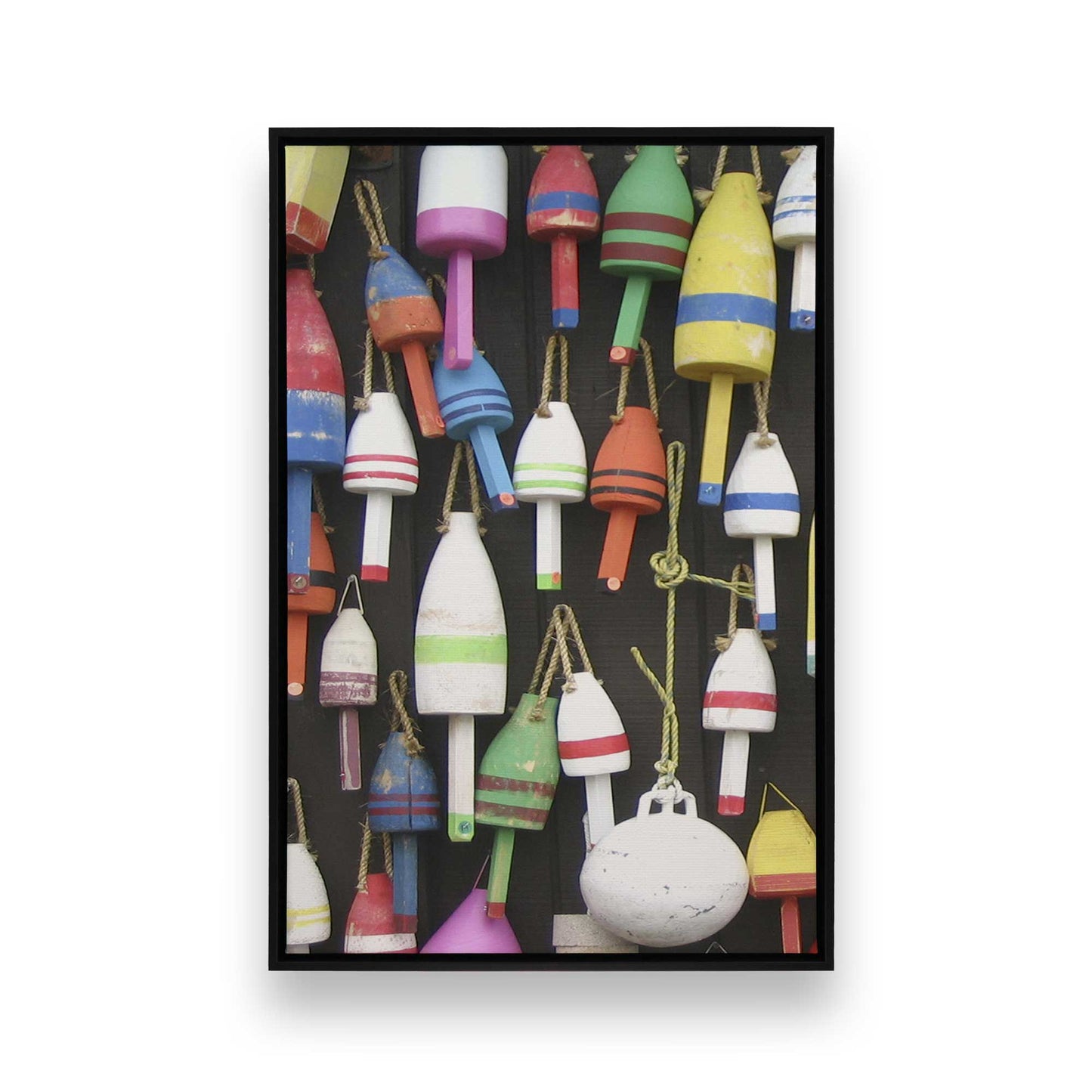 [Color:Satin Black], Picture of art in a Satin Black frame