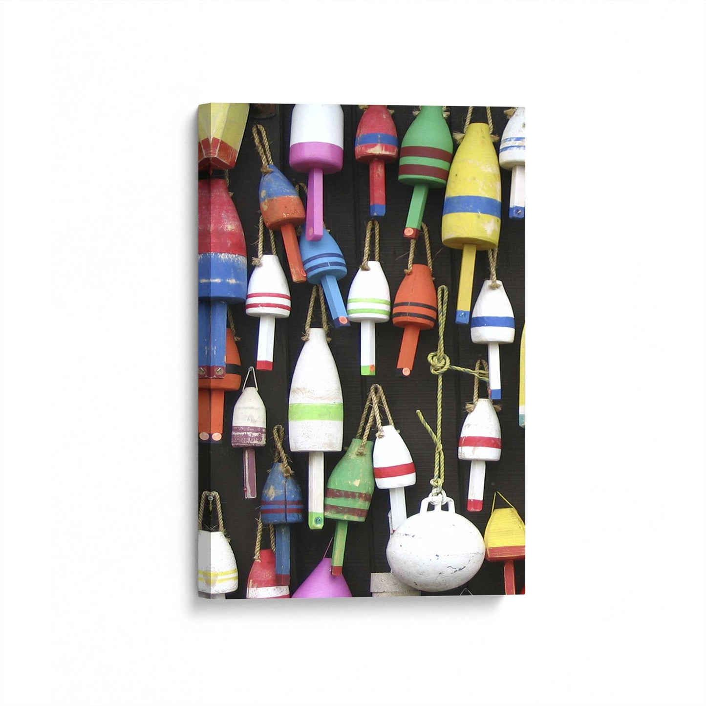 [Color:Stretched Canvas], Picture of art at an angle