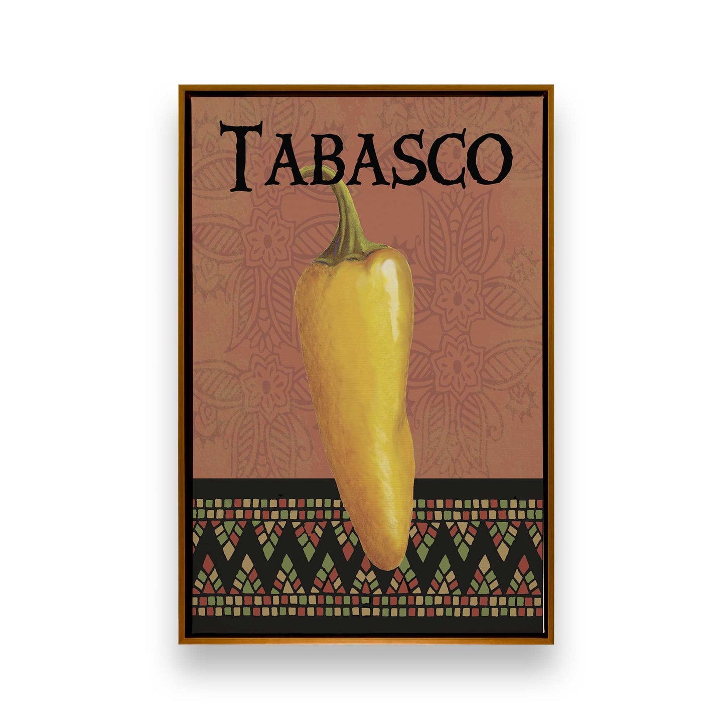 [Color:Polished Gold], Picture of art in a Polished Gold frame