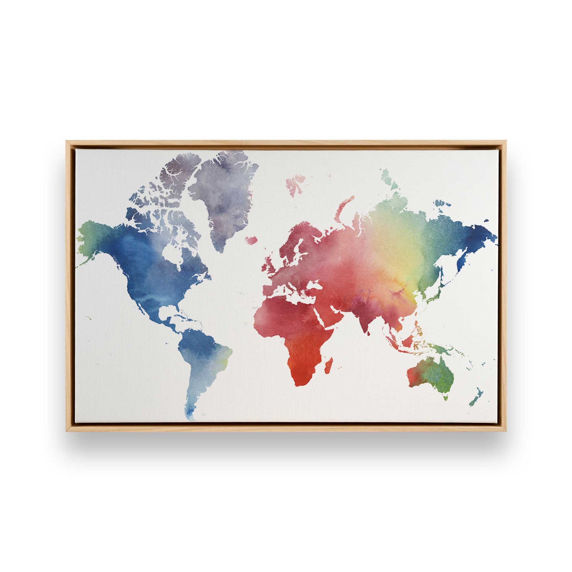 [Color:American Maple], Picture of art in a American Maple frame