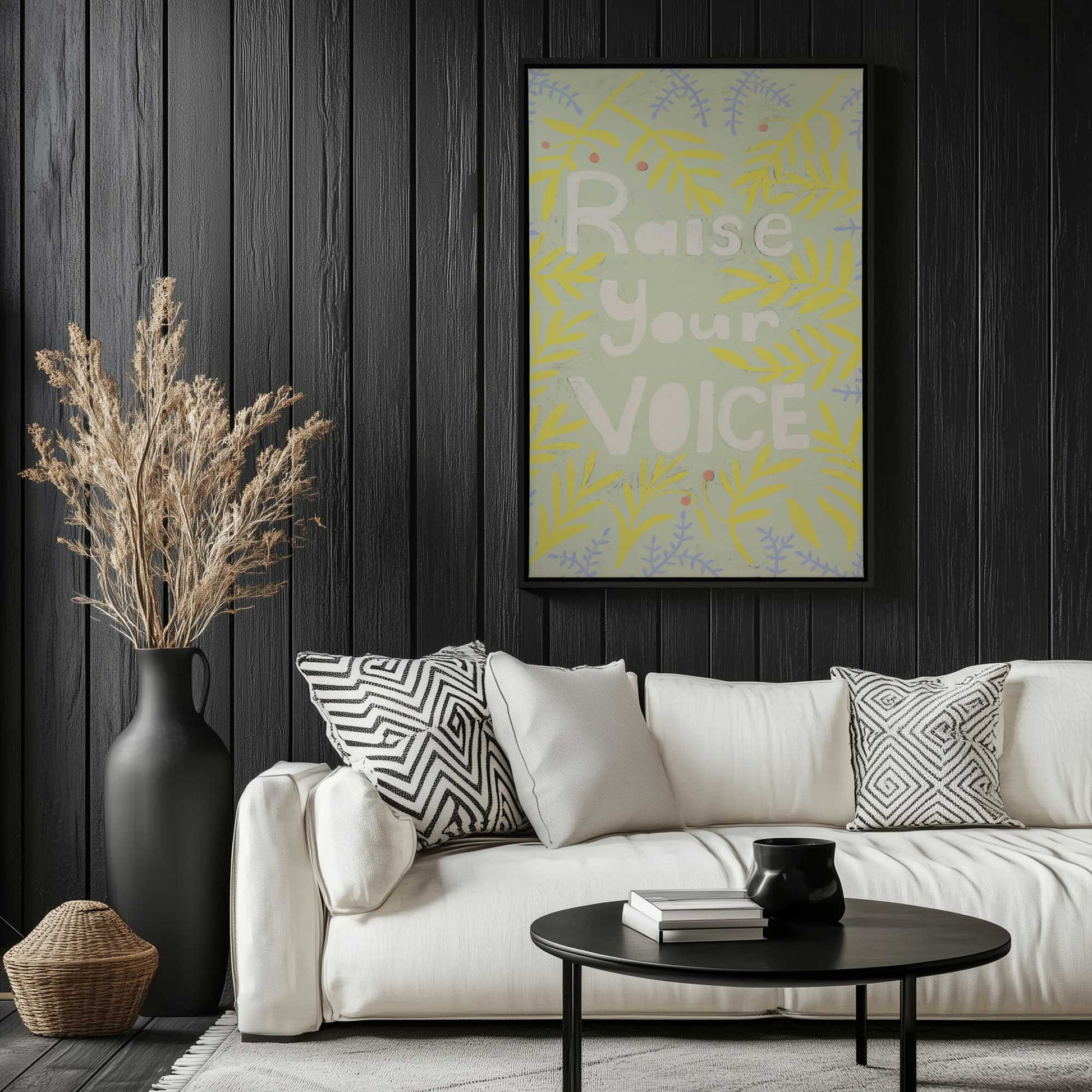 [LIFESTYLE],[SPECIAL],  Picture of art in a roo