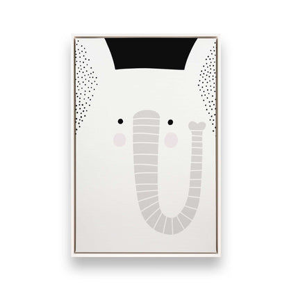 [Color:Opaque White], Picture of art in a White frame