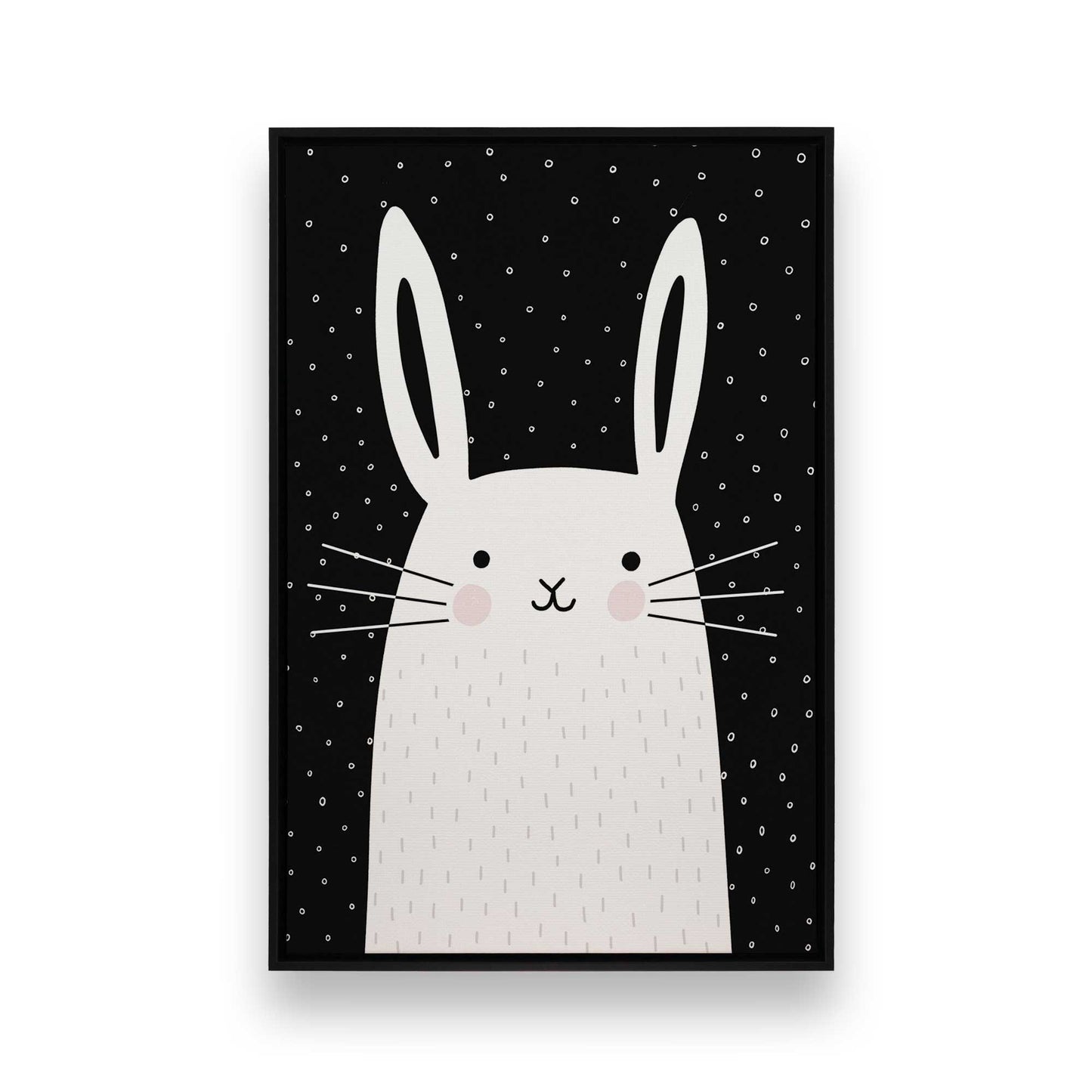 [Color:Satin Black], Picture of art in a Satin Black frame