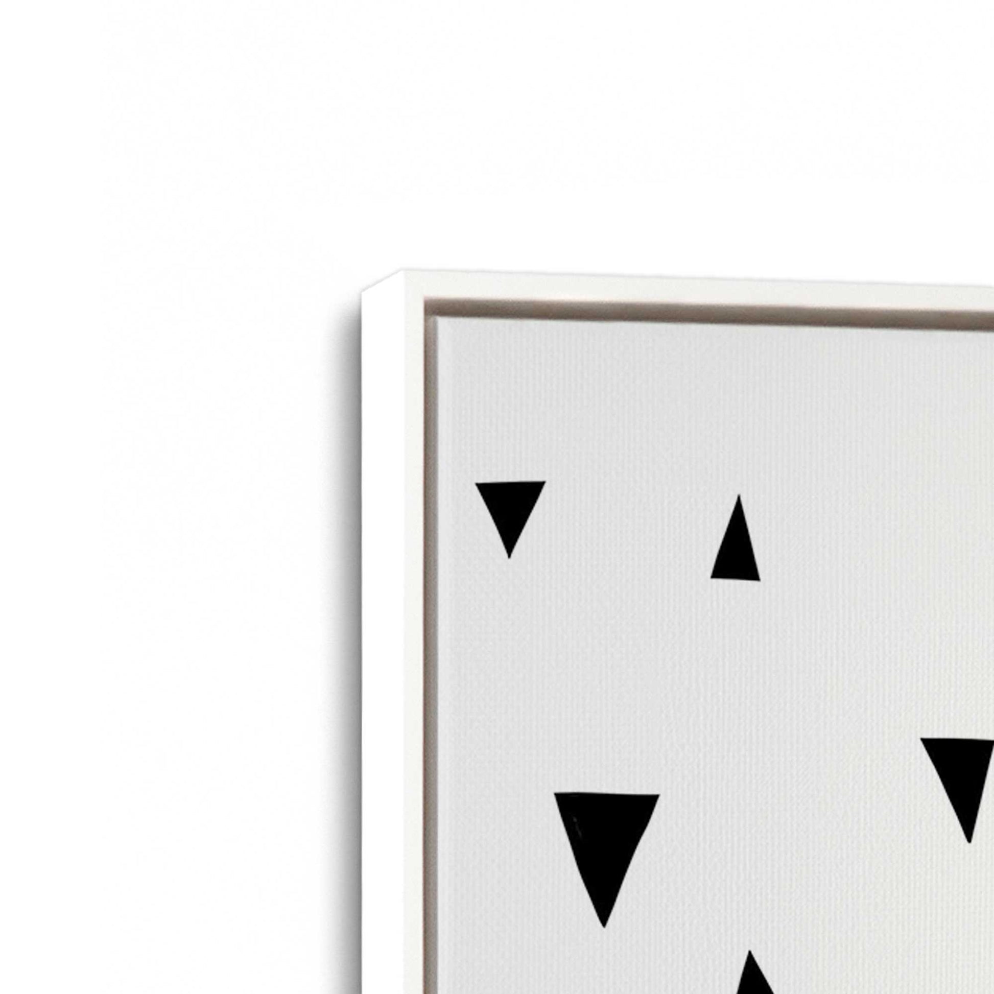 [Color:Opaque White], Picture of art in a White frame at an angle