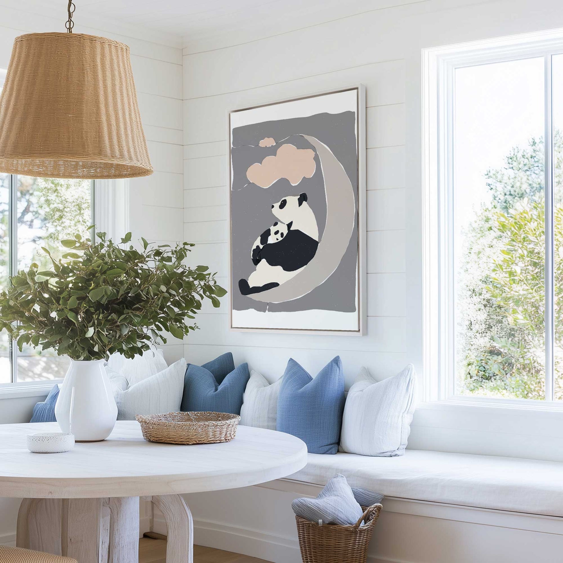 Picture of art in a room