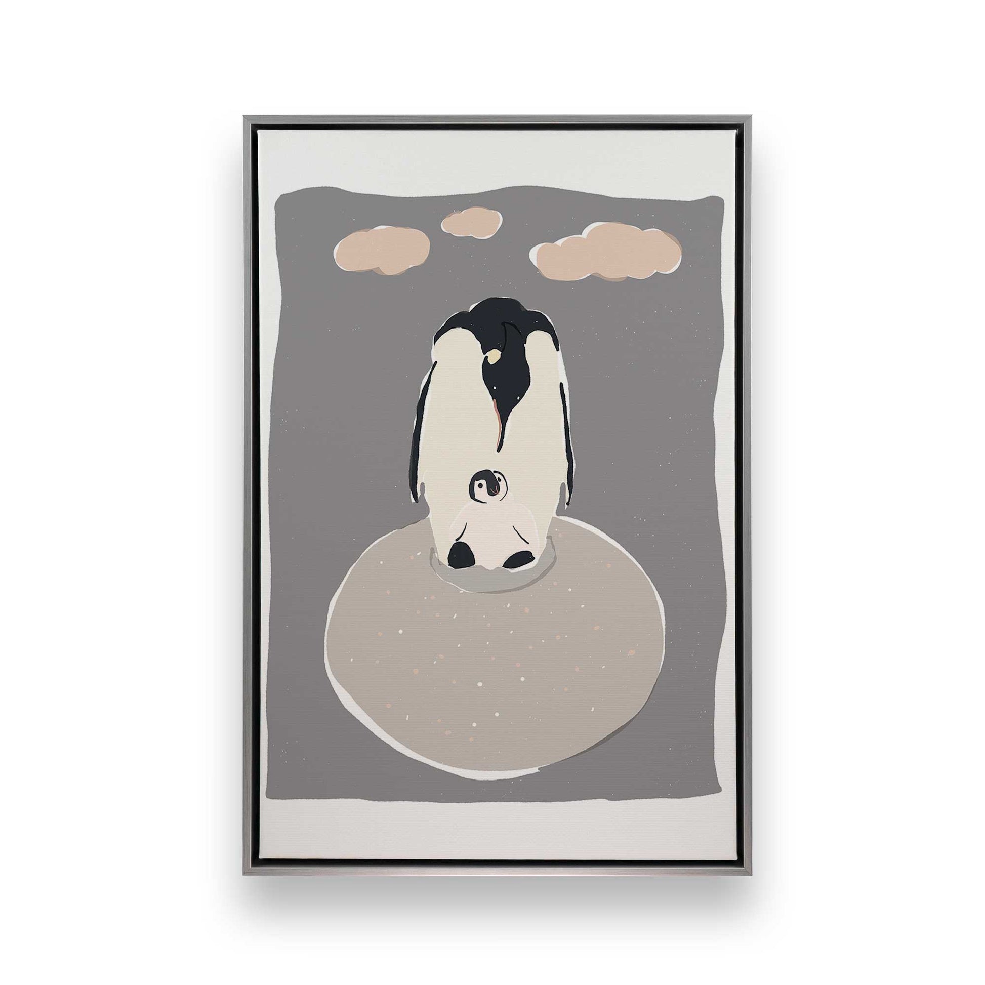 [Color:Polished Chrome], Picture of art in a Polished Chrome frame