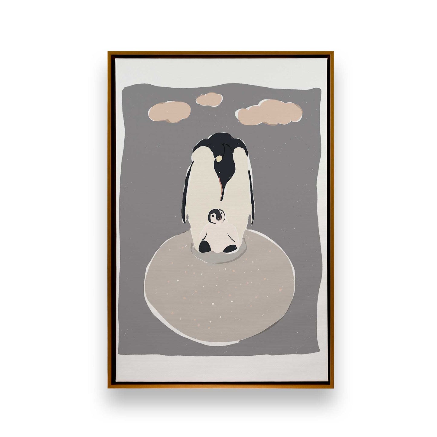 [Color:Polished Gold], Picture of art in a Polished Gold frame
