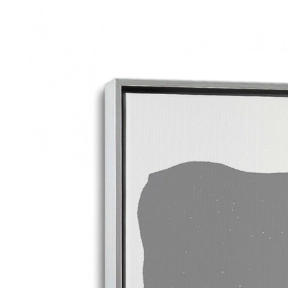 [Color:Polished Chrome], Picture of art in a Polished Chrome frame at an angle