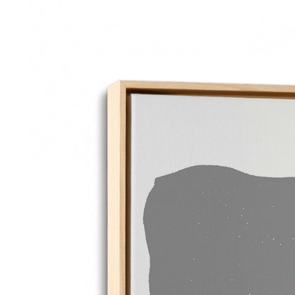 [Color:American Maple], Picture of art in a American Maple frame at an angle