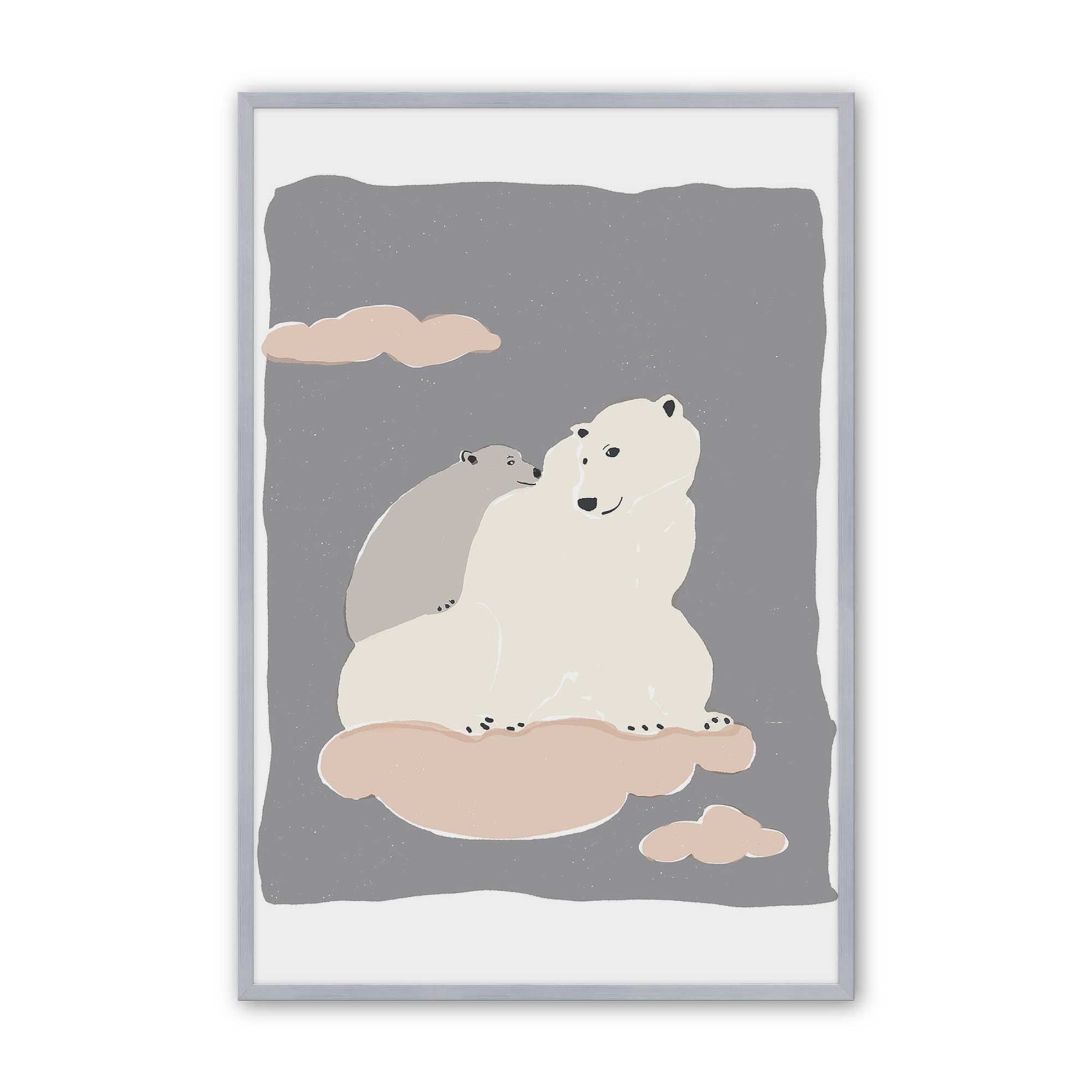 [Color:Polished Chrome], Picture of art in a Polished Chrome frame