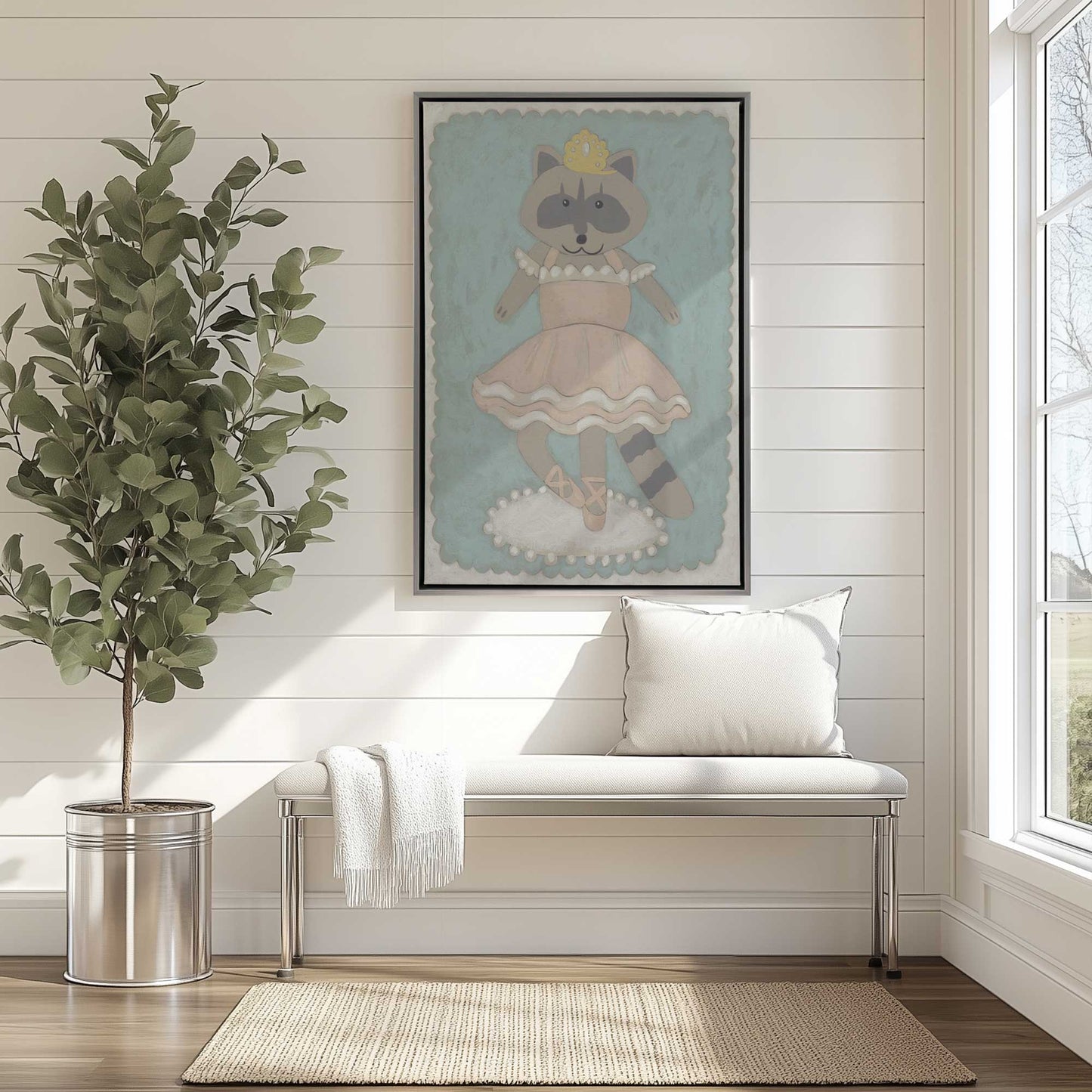 Picture of art in a room