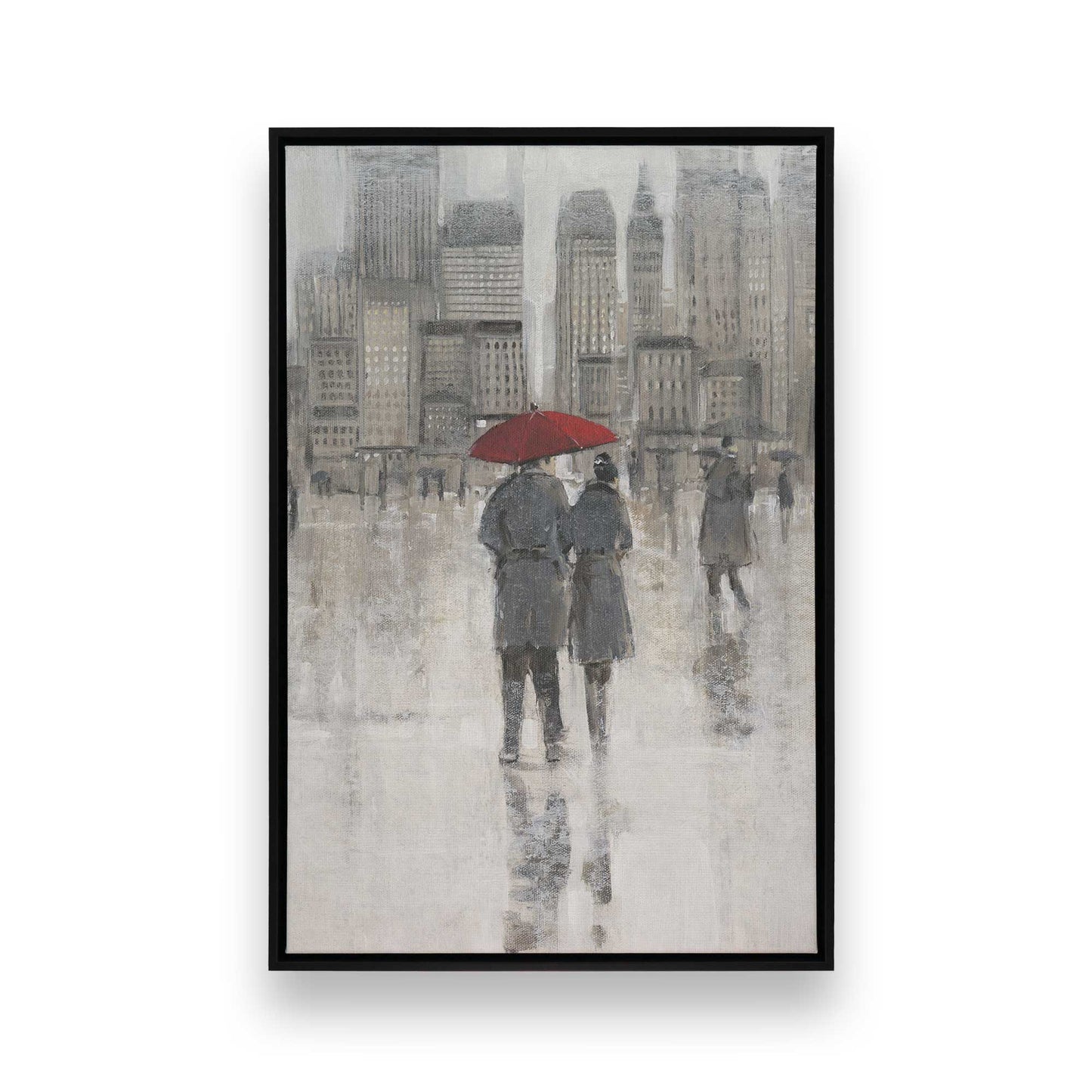 [Color:Satin Black], Picture of art in a Satin Black frame
