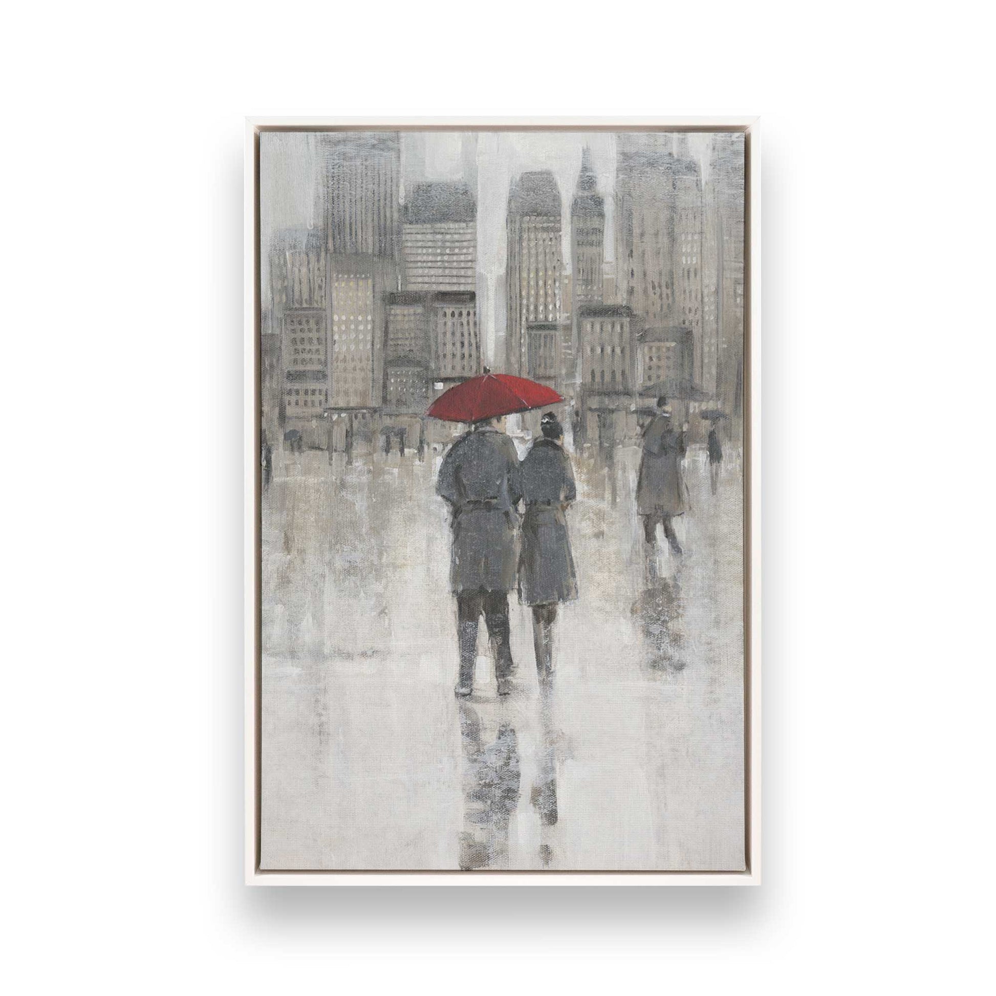 [Color:Opaque White], Picture of art in a White frame