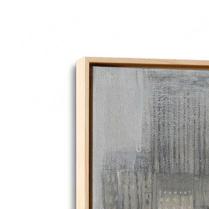 [Color:American Maple], Picture of art in a American Maple frame at an angle