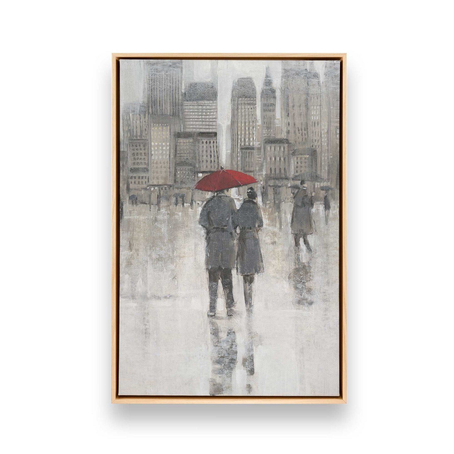 [Color:American Maple], Picture of art in a American Maple frame