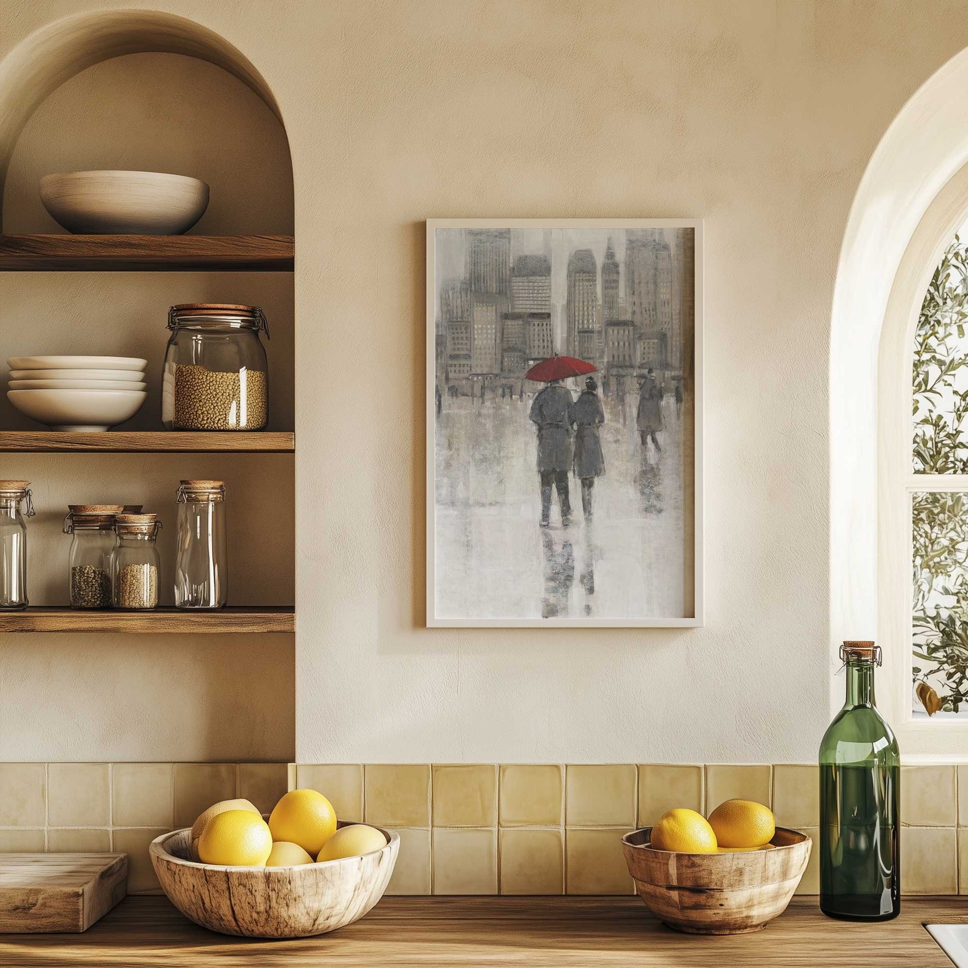 Picture of art in a room