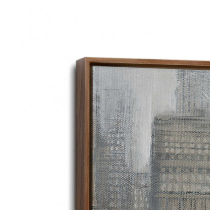 [Color:Walnut], Picture of art in a Walnut frame at an angle