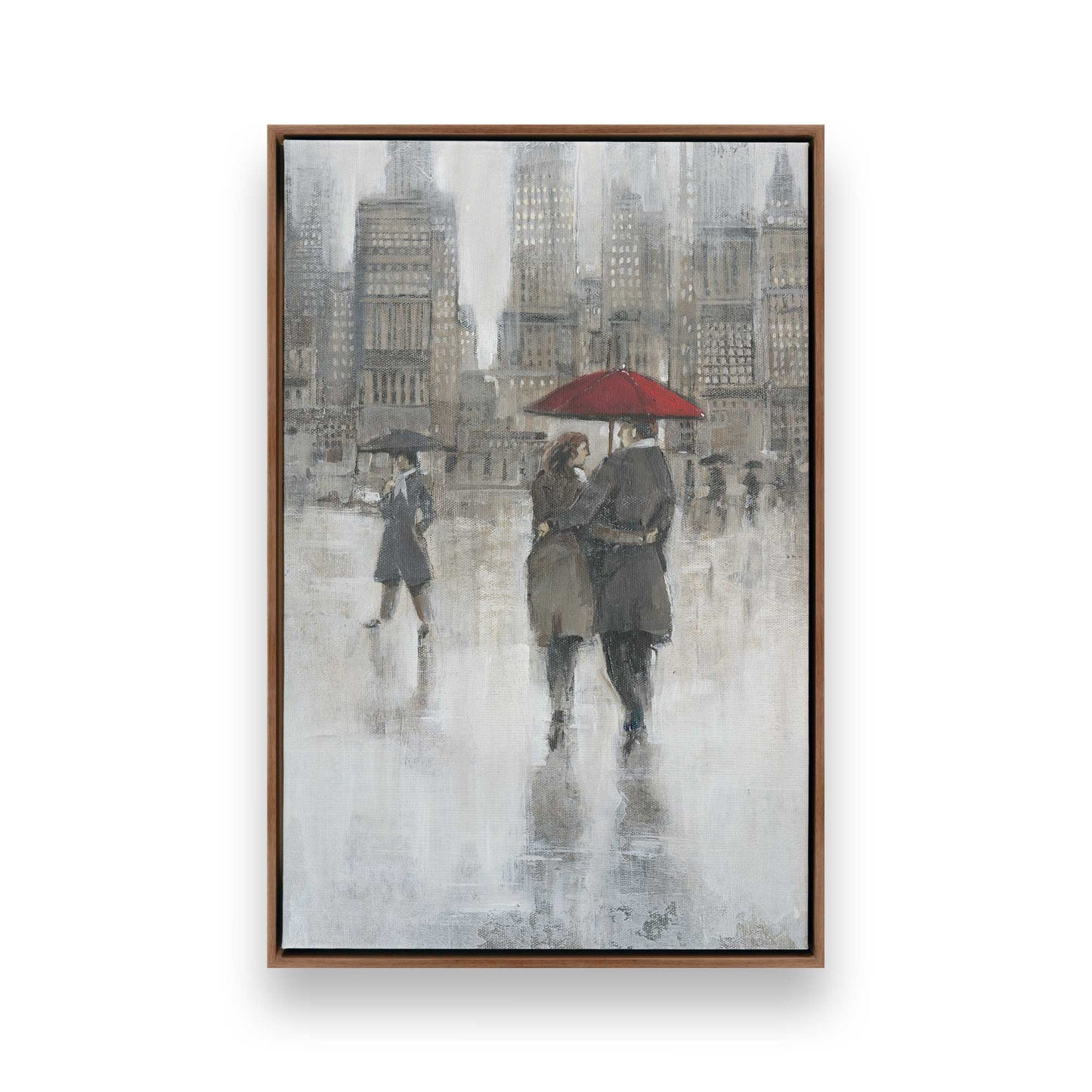 [Color:Walnut], Picture of art in a Walnut frame