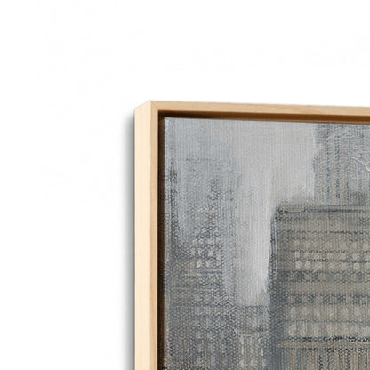 [Color:American Maple], Picture of art in a American Maple frame at an angle