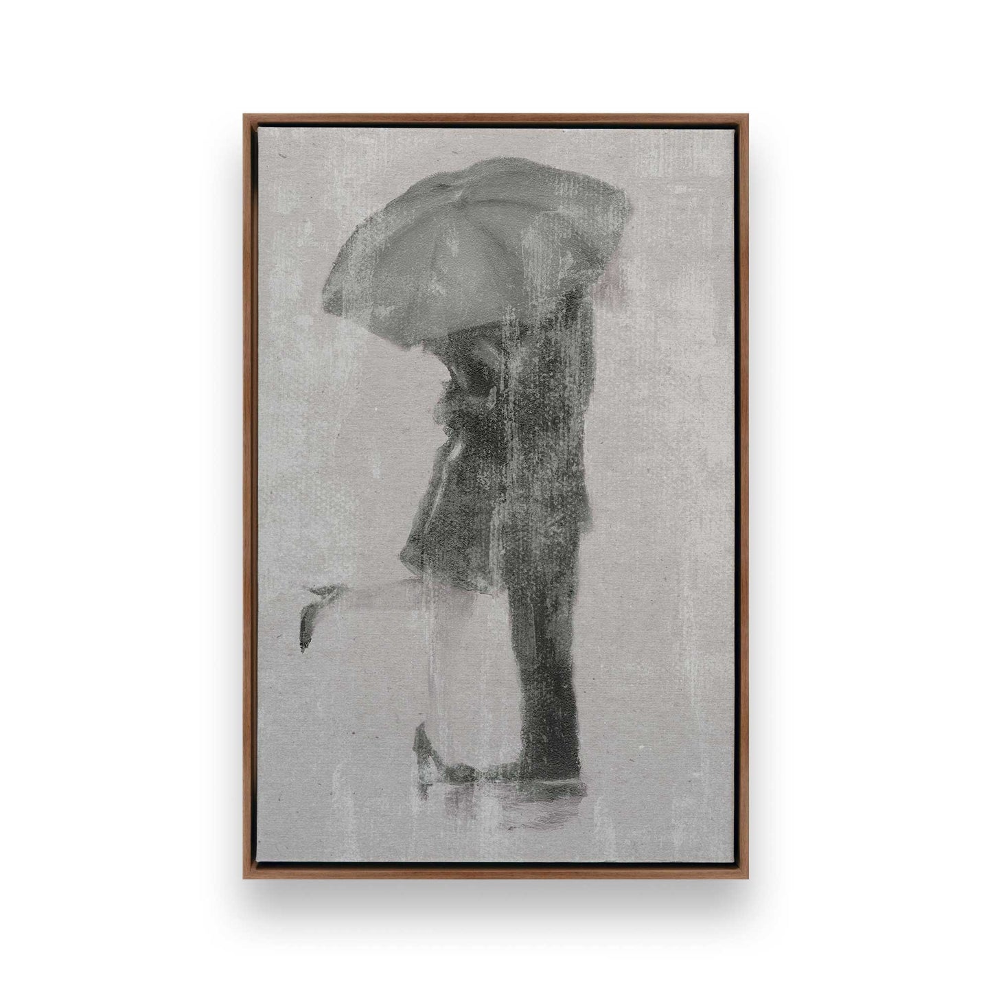 [Color:Walnut], Picture of art in a Walnut frame