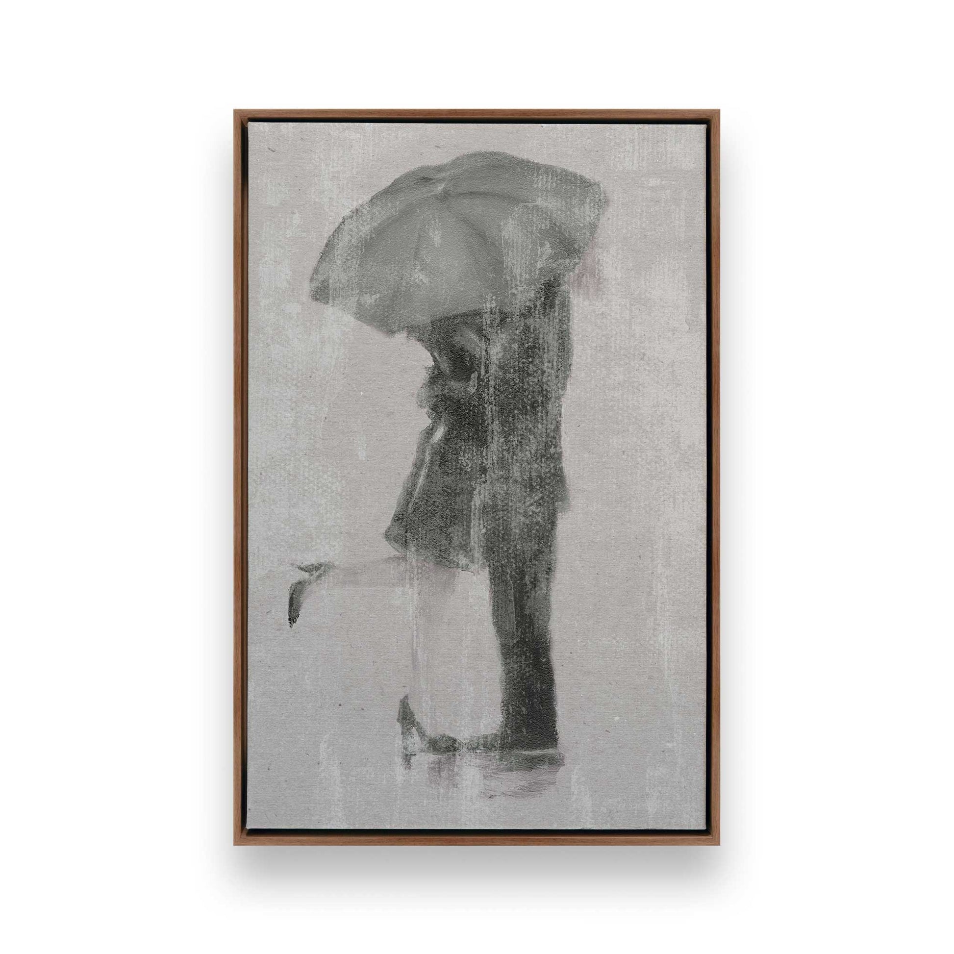 [Color:Walnut], Picture of art in a Walnut frame
