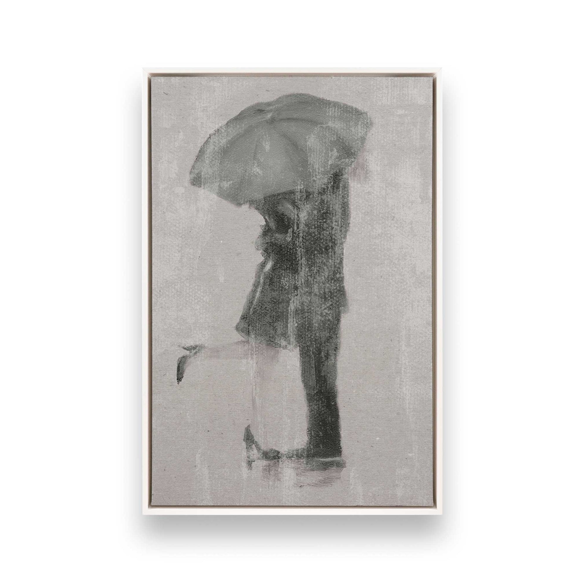 [Color:Opaque White], Picture of art in a White frame
