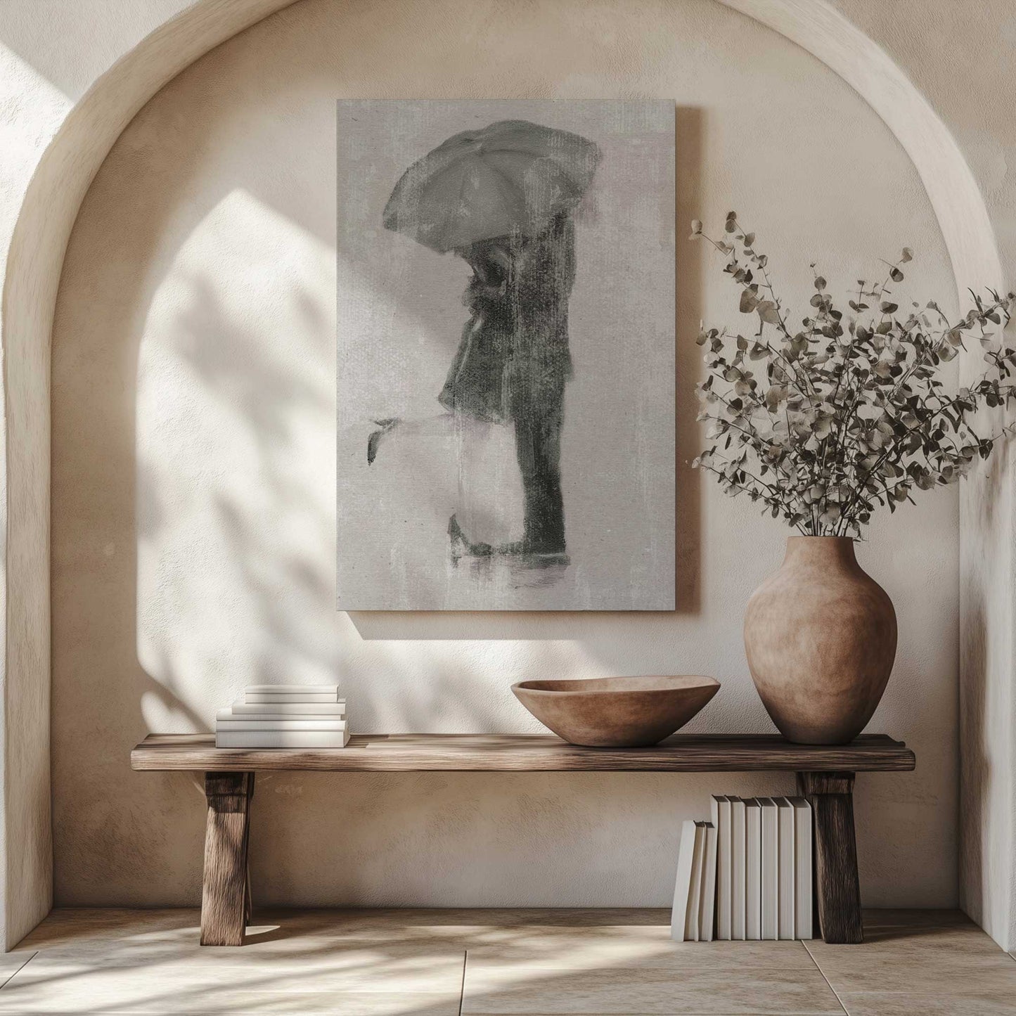 Picture of art in a room