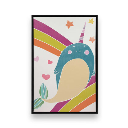 [Color:Satin Black], Picture of art in a Satin Black frame