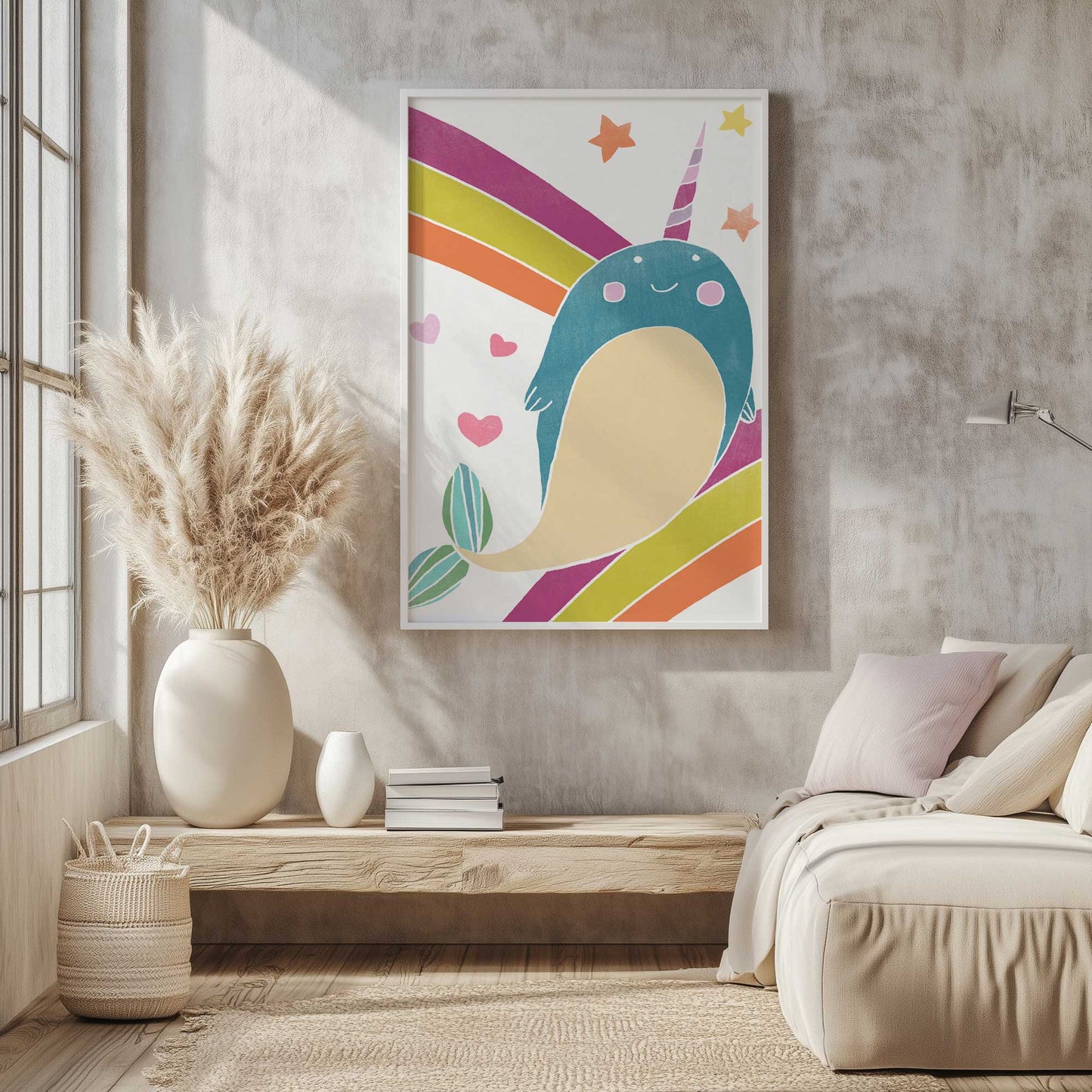 [SPECIAL],[LIFESTYLE], Picture of art hanging in a room