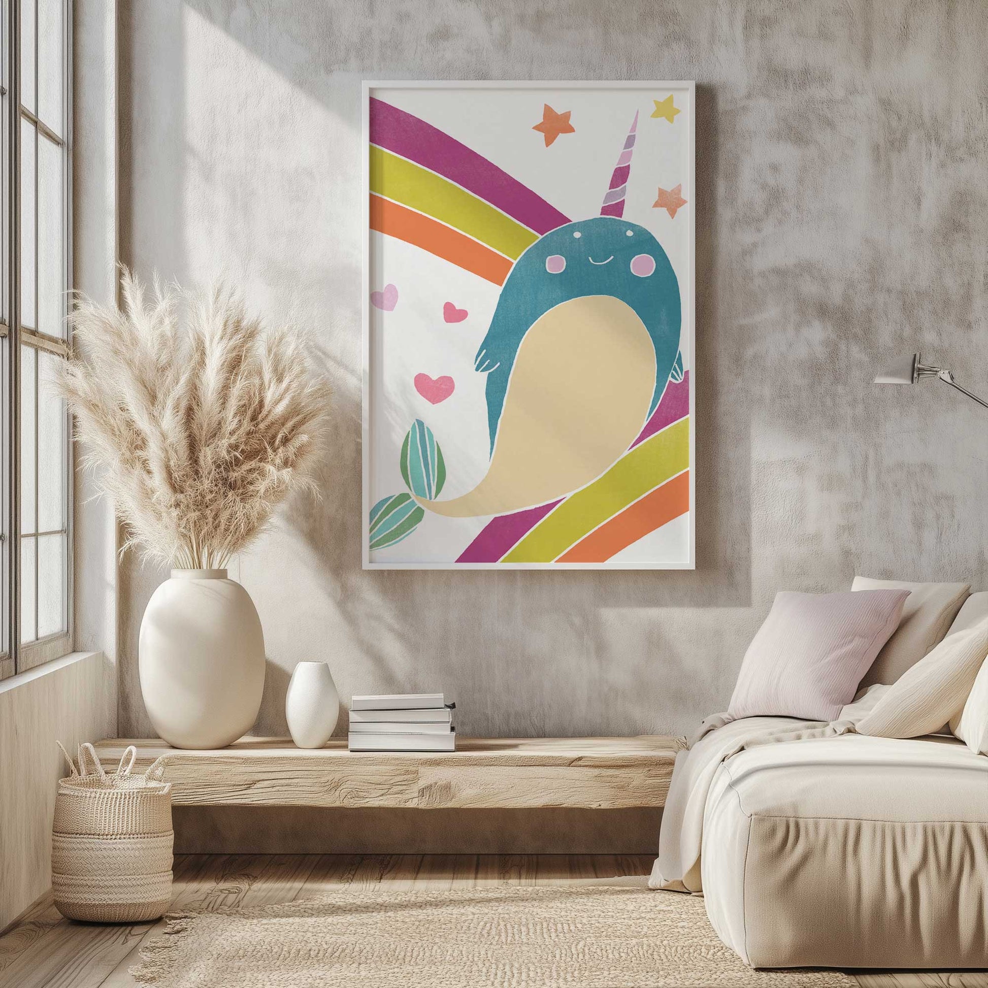 [SPECIAL],[LIFESTYLE], Picture of art hanging in a room