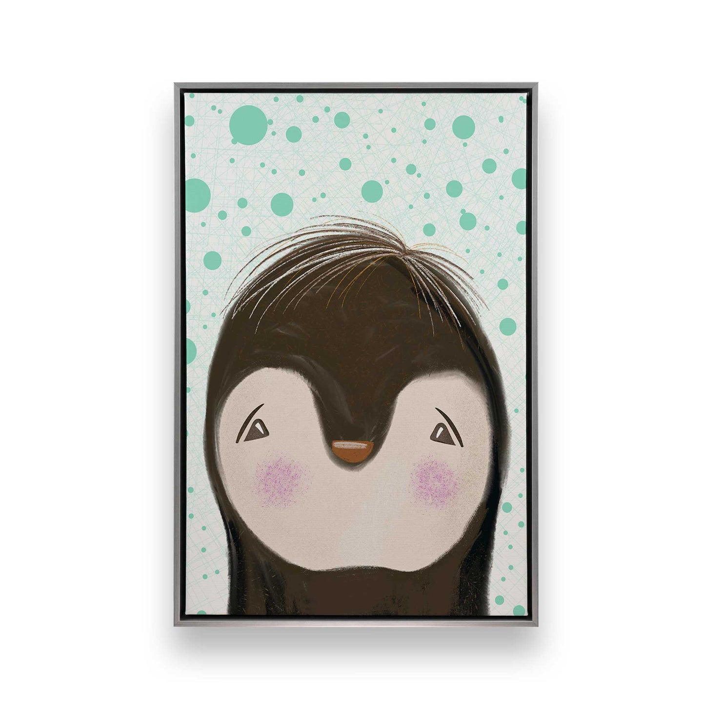 [Color:Polished Chrome], Picture of art in a Polished Chrome frame