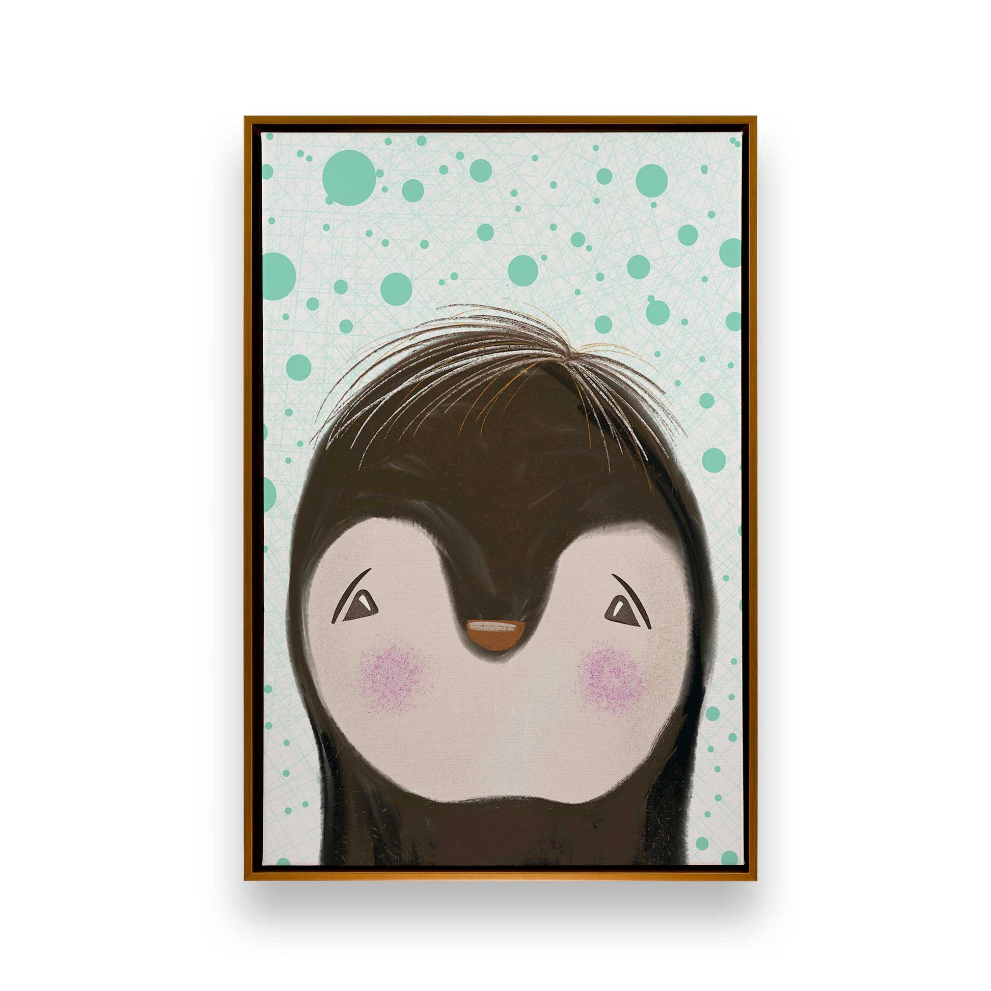 [Color:Polished Gold], Picture of art in a Polished Gold frame