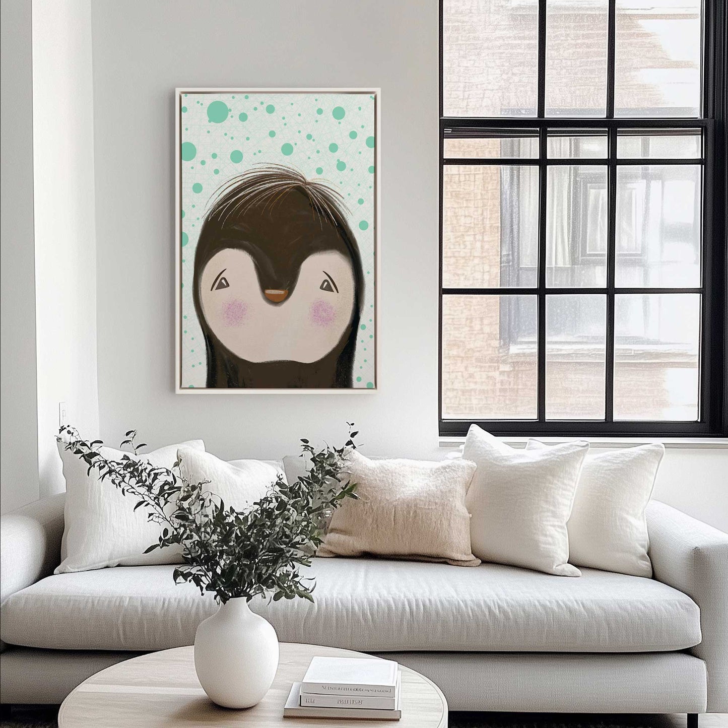 Picture of art in a room