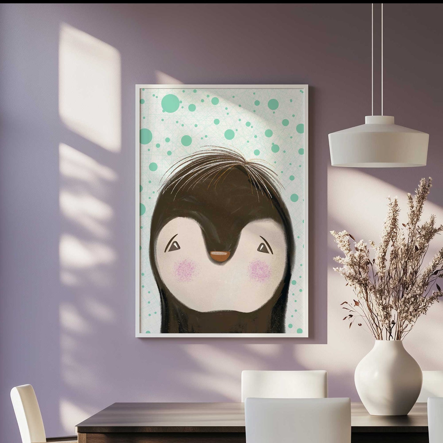 [SPECIAL],[LIFESTYLE], Picture of art hanging in a room