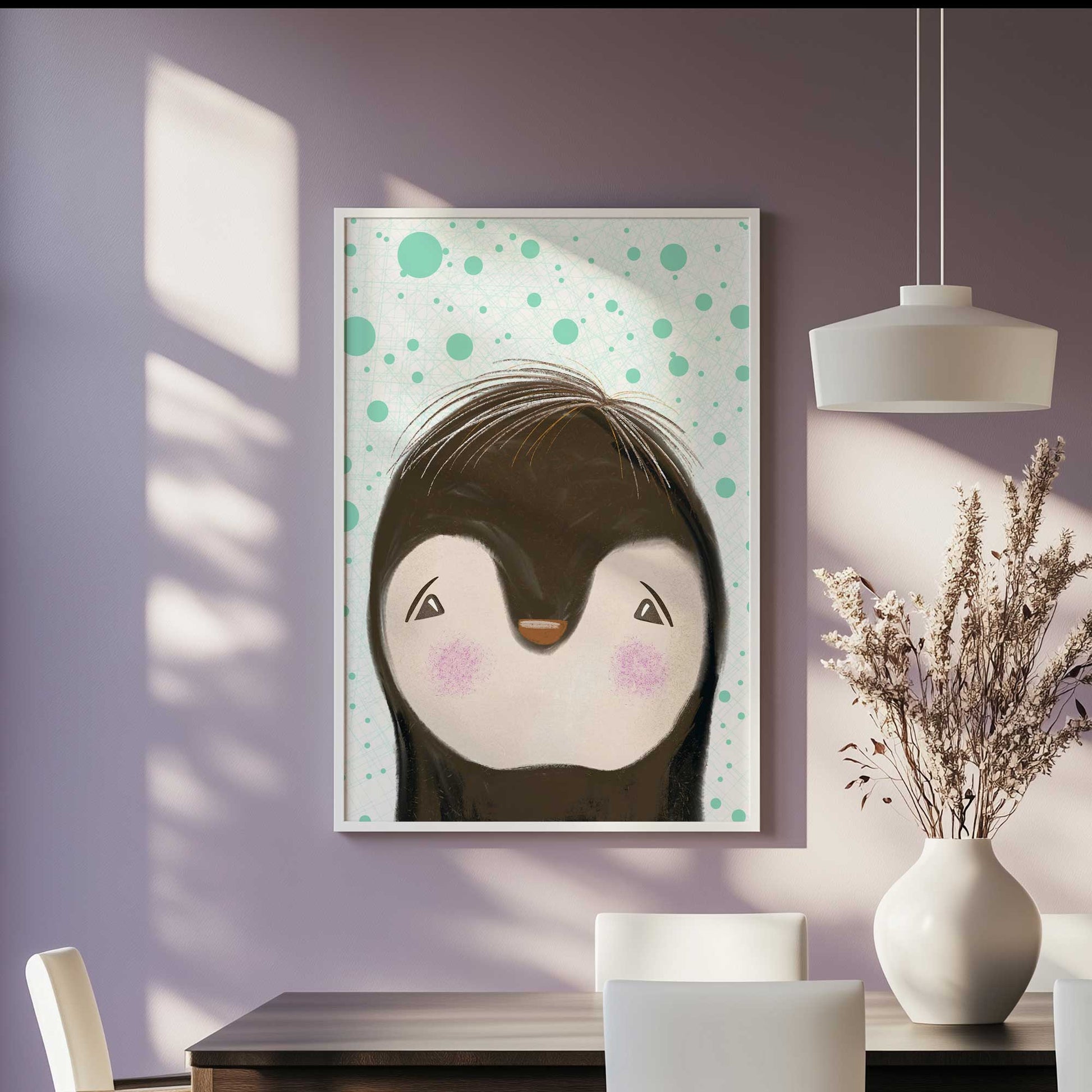 [SPECIAL],[LIFESTYLE], Picture of art hanging in a room