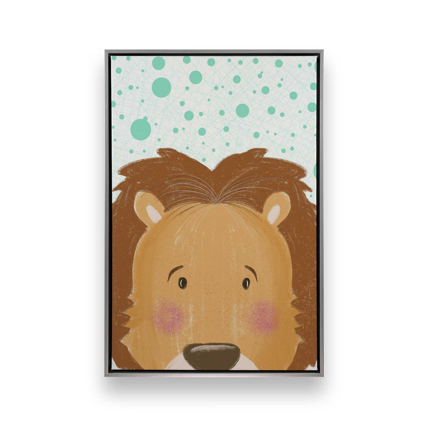 [Color:Polished Chrome], Picture of art in a Polished Chrome frame