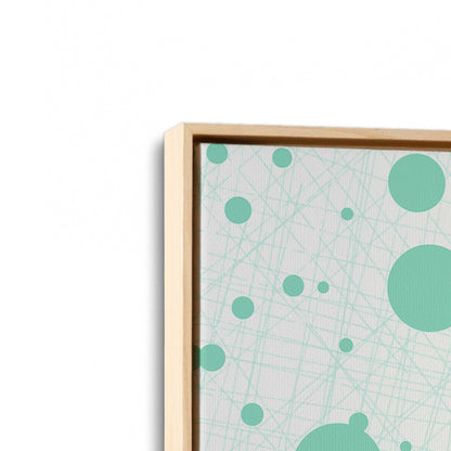 [Color:American Maple], Picture of art in a American Maple frame at an angle