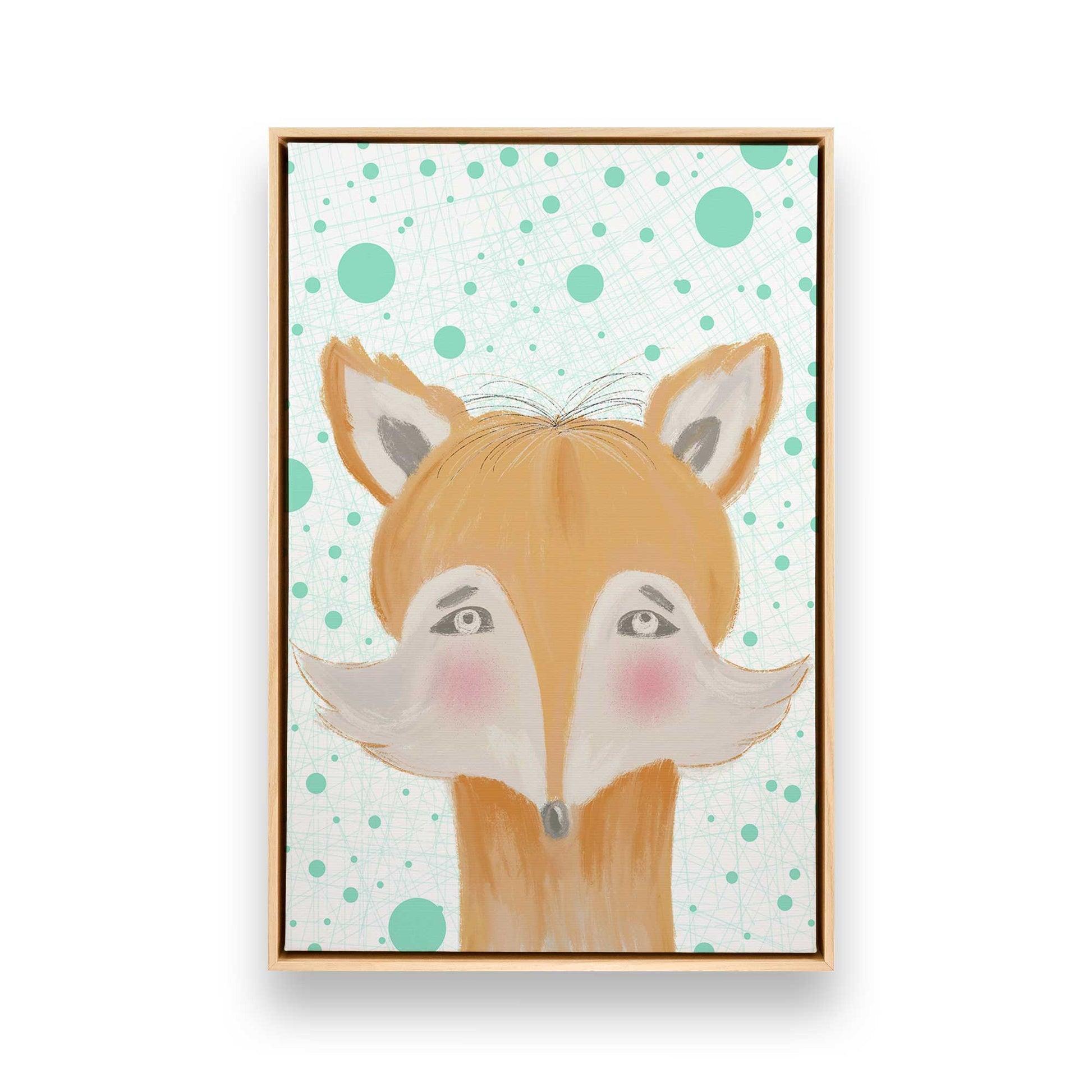[Color:American Maple], Picture of art in a American Maple frame