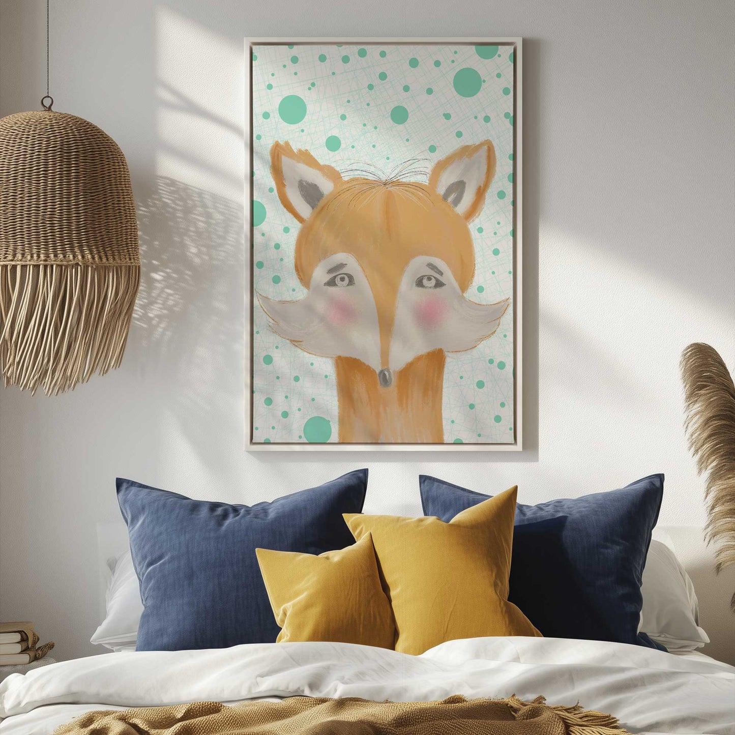 [LIFESTYLE],[SPECIAL],  Picture of art in a roo