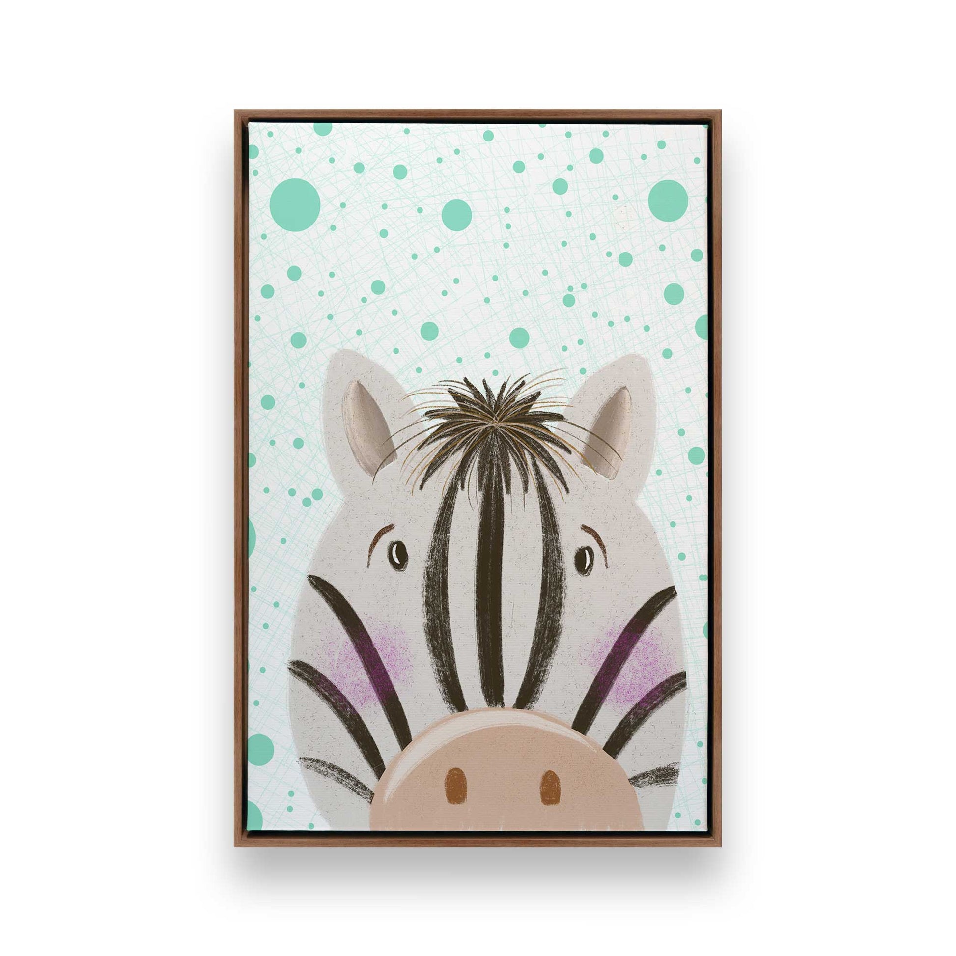 [Color:Walnut], Picture of art in a Walnut frame