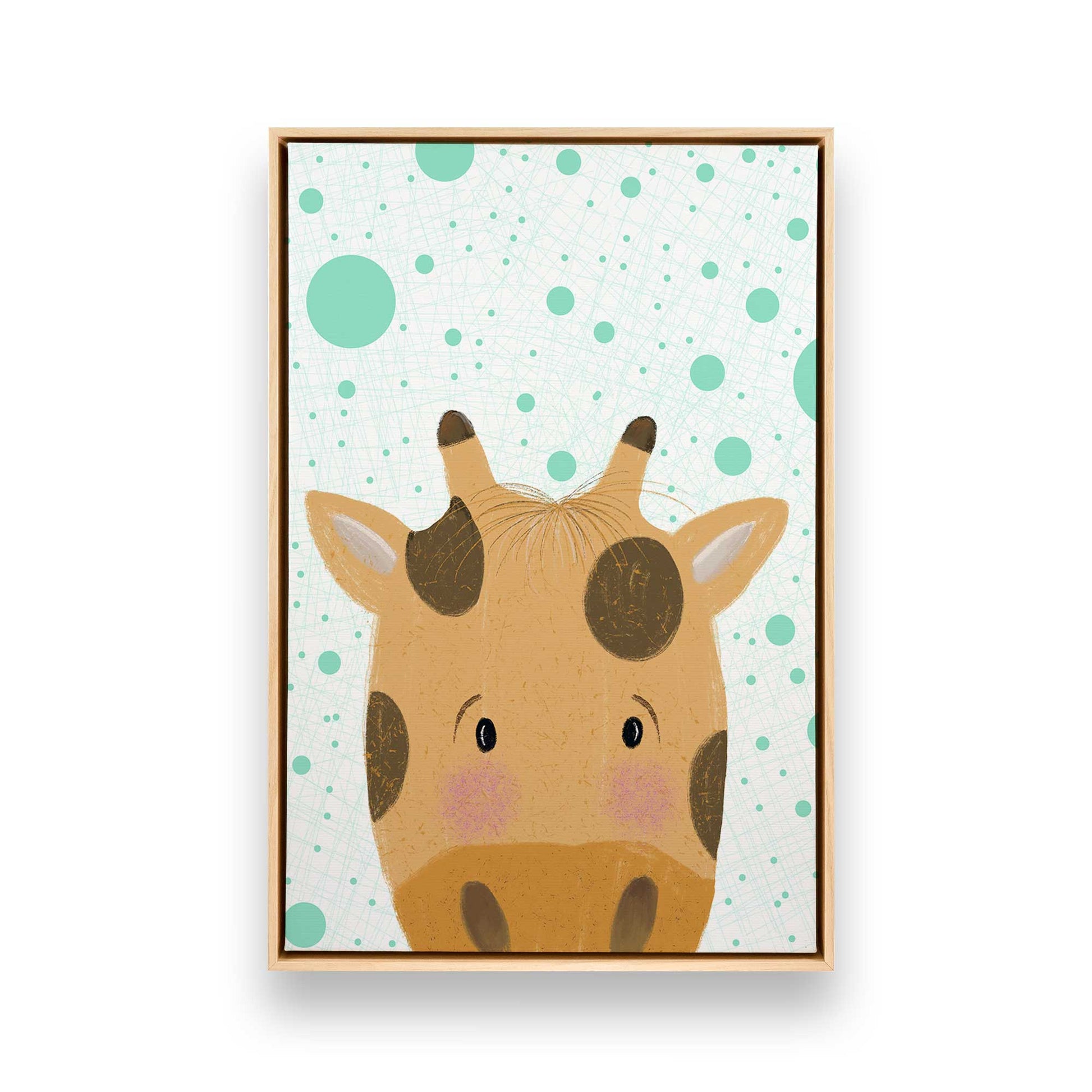 [Color:American Maple], Picture of art in a American Maple frame