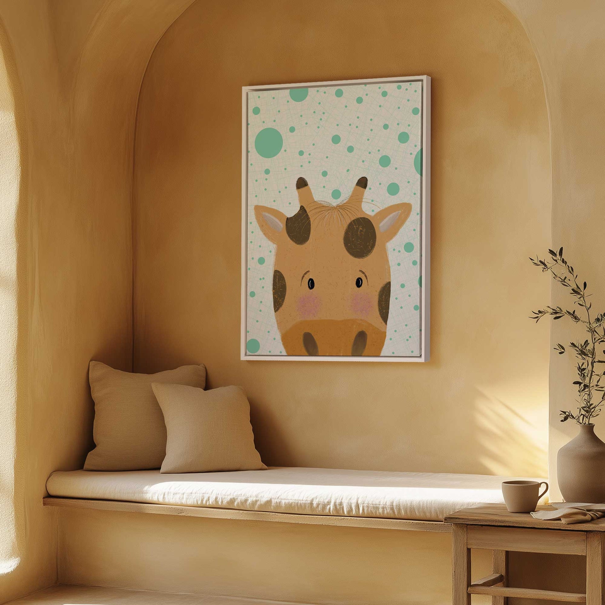 Picture of art in a room