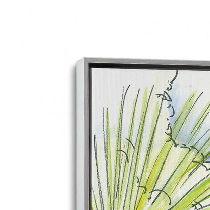 [Color:Polished Chrome], Picture of art in a Polished Chrome frame at an angle