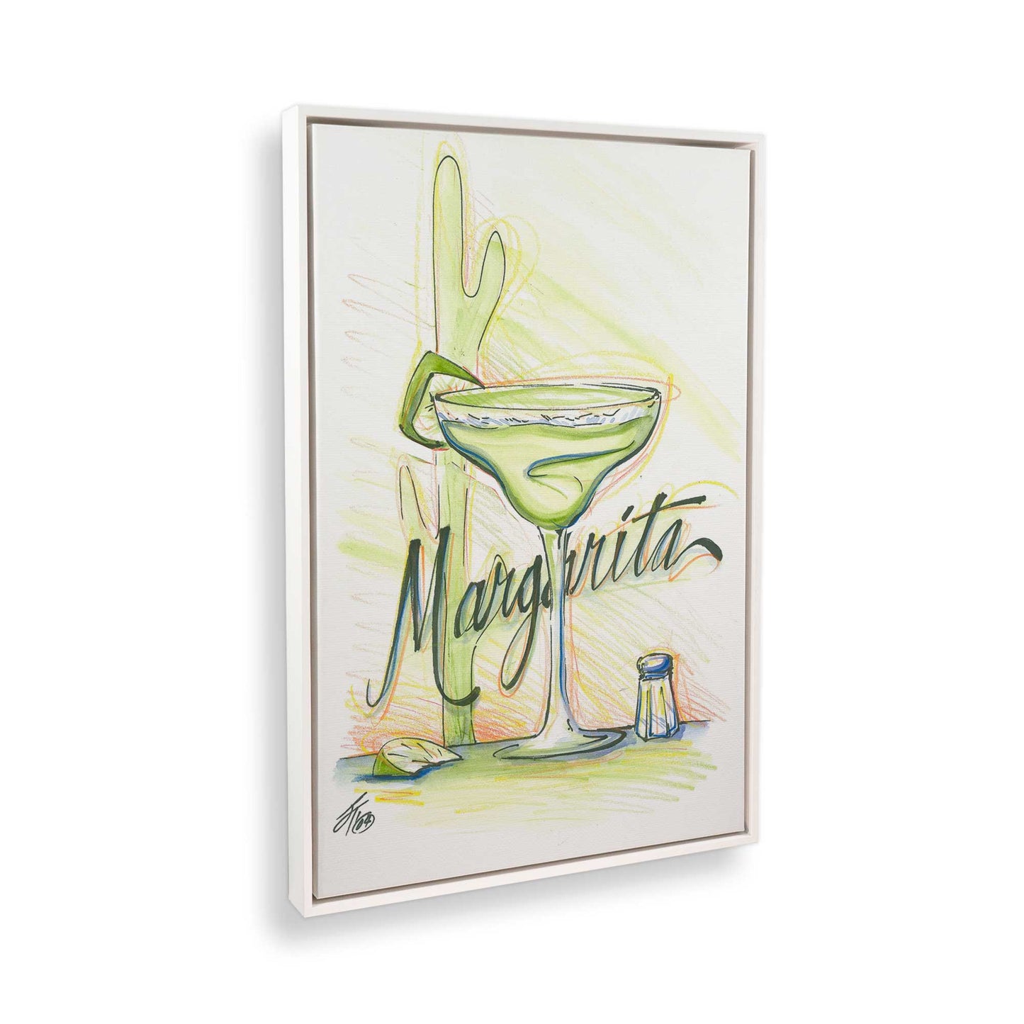 [Color:Opaque White], Picture of the corner of the art