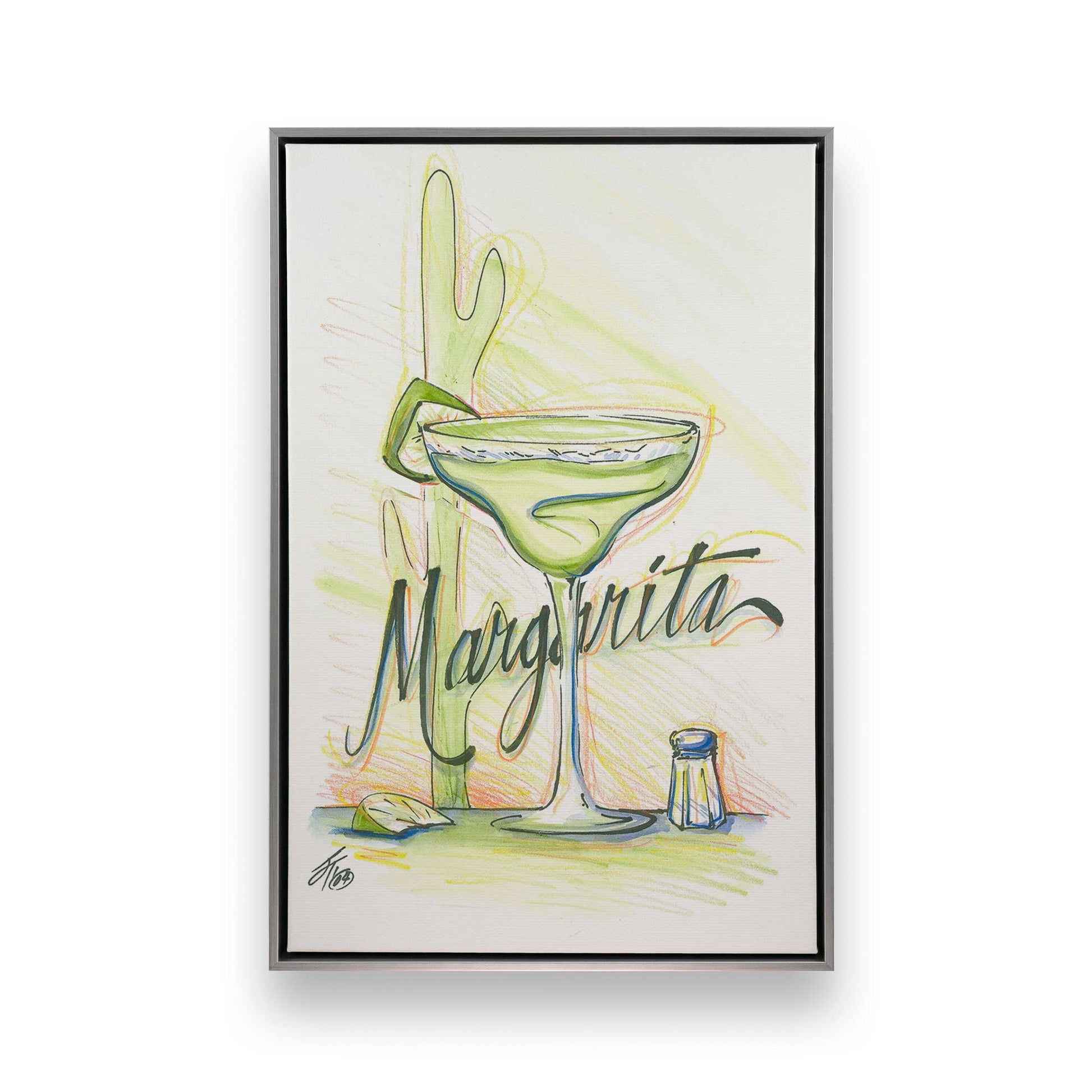 [Color:Polished Chrome], Picture of art in a Polished Chrome frame