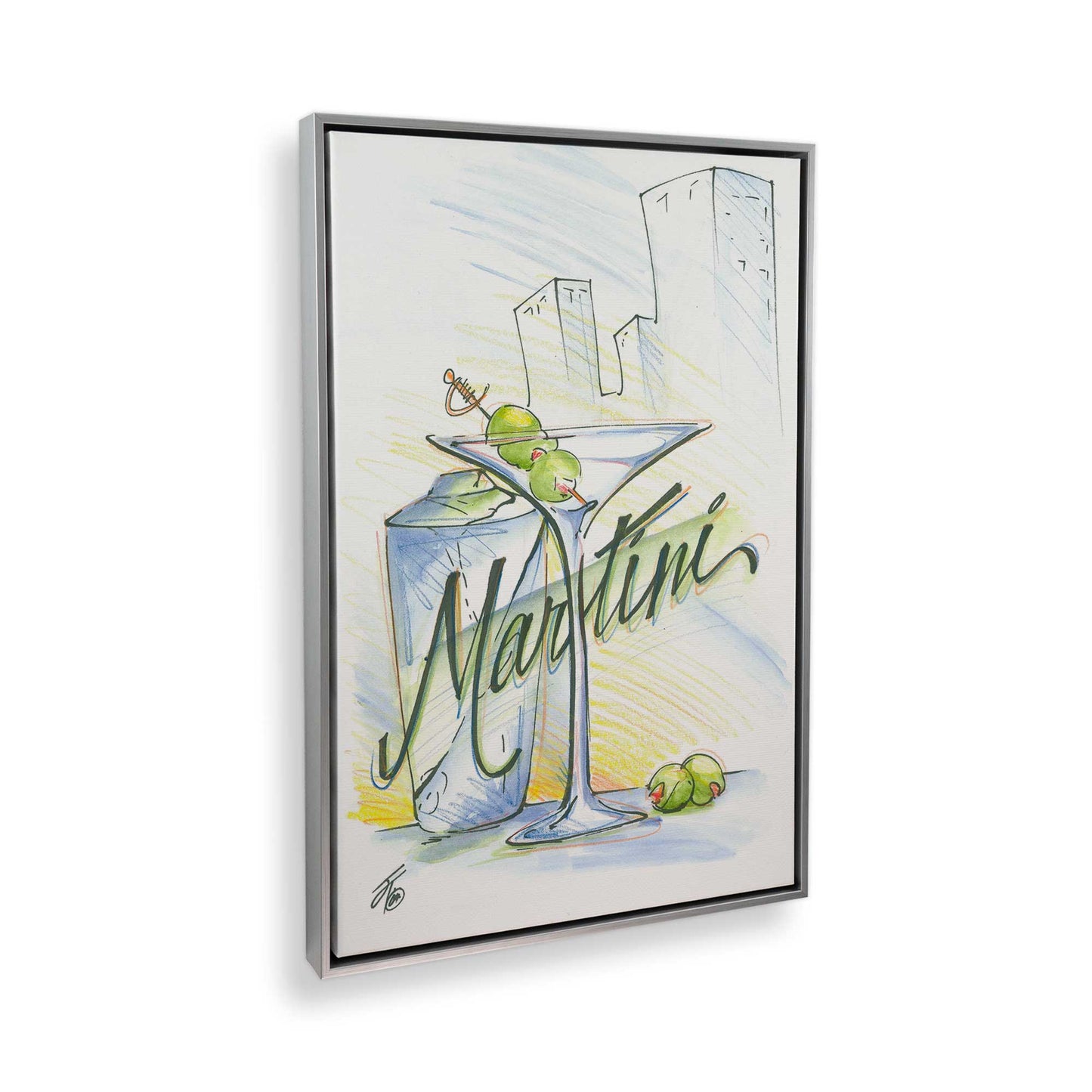 [Color:Polished Chrome], Picture of the corner of the art