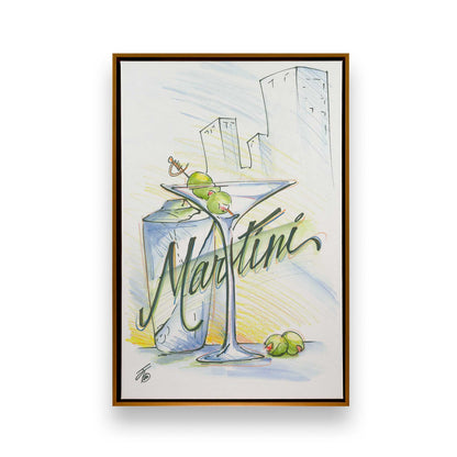 [Color:Polished Gold], Picture of art in a Polished Gold frame